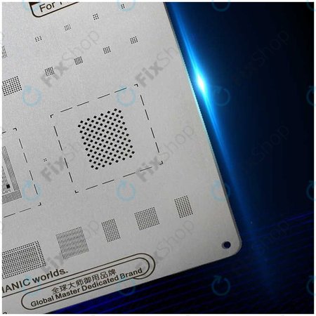 Mechanic iTin 11 - Ocelová Šablona Základní Desky pro iPhone 8, 8 Plus, X