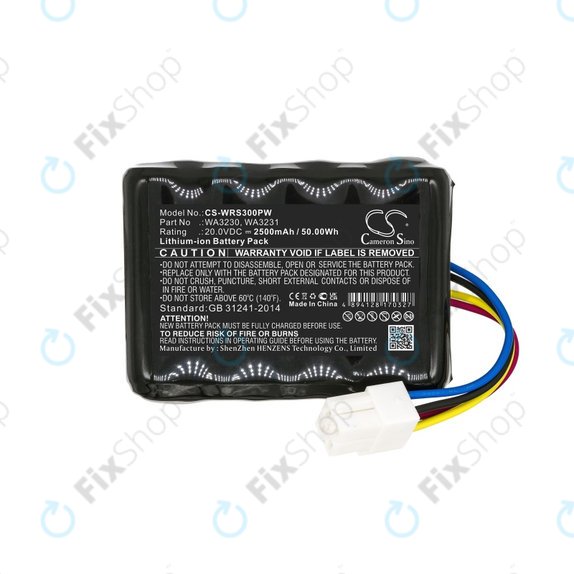 Worx Landroid S-series, WR-series - Baterie 50032492, 50032774, WA3230, WA3231 2500mAh HQ