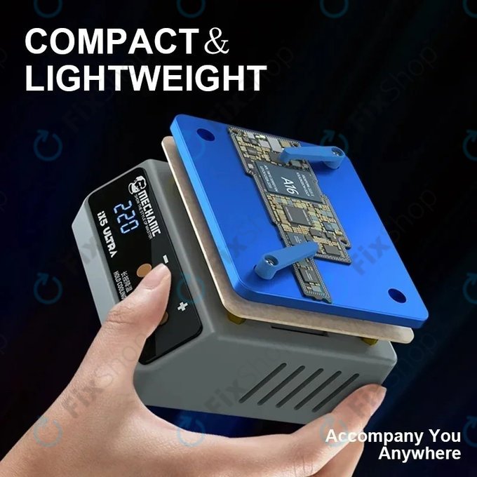 Mechanic IX5 Ultra - Mini ohřívač plošných spojů pro demontáž komponentů