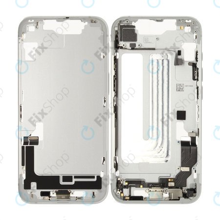 Střední Rám s Baterií pro iPhone 16e | White | ZD076-00698 | Genuine Apple