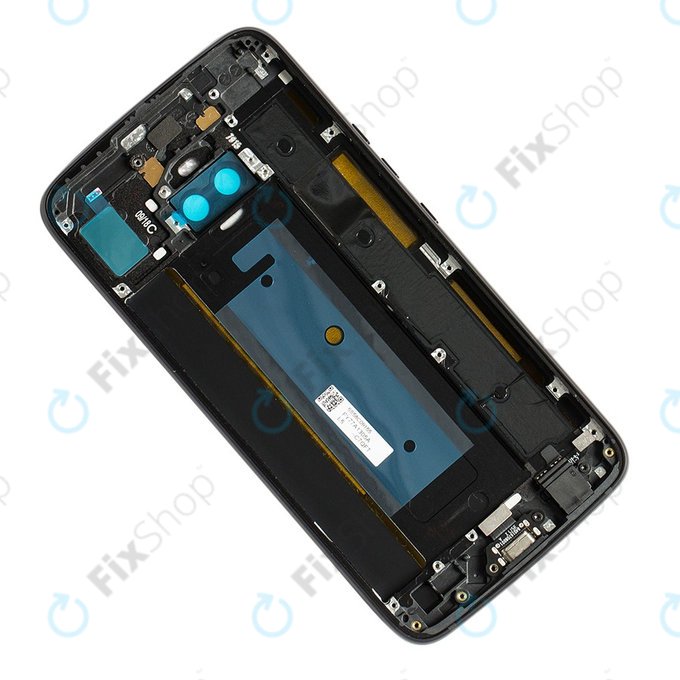 Motorola Moto X4 XT1900 - Bateriový Kryt (Super Black) - 5S58C09155 Genuine Service Pack