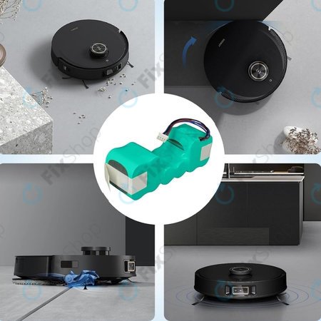 Ecovacs Sweeper-series, Deebot Ozmo-series - Baterie DM88 Ni-MH 12.0V 3000mAh