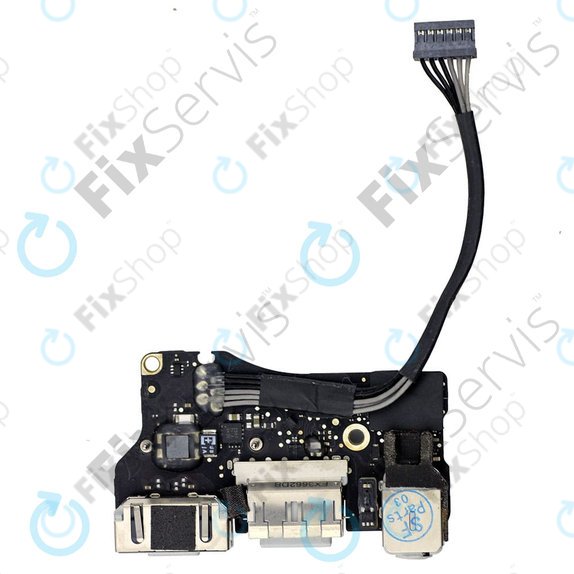 Apple MacBook Air 13" A1466 (Mid 2013 - Mid 2017) - I/O PCB Deska (MagSafe 2, USB, Audio) Refurbished