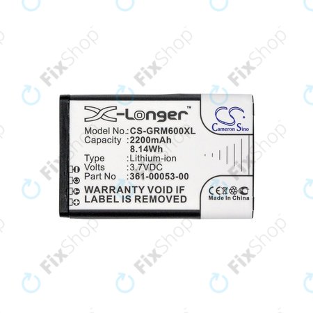 Garmin Montana 600, 600T, 600t Camo, 650, 650T, 680, 680T, Monterra - Baterie 010-11599-00, 010-11654-03, 361-00053-00, 361-00053-04 2200mAh HQ