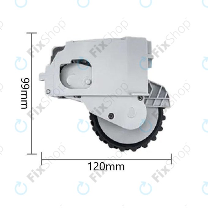 Xiaomi Dreame F9, Mi Robot Vacuum Mop (Mijia 1C), 2 Pro+ (Mijia 1T) - Kolo s Motorem (Pravé) (Bílé)