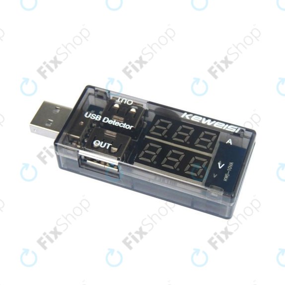 Keweisi - USB Tester Nabíjení pro Smartphony (IN/OUT)