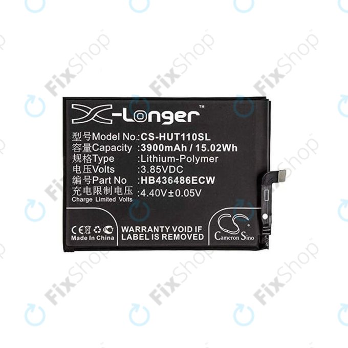 Huawei Mate 10 Lite, Mate 10 Pro, Mate 20, Nova 2i, P20 Pro, Honor View 20 - Baterie HB436486ECW 3900mAh HQ