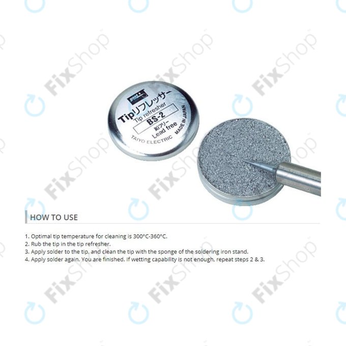 Goot BS-2 - Aktivátor pro Pájecí Hroty