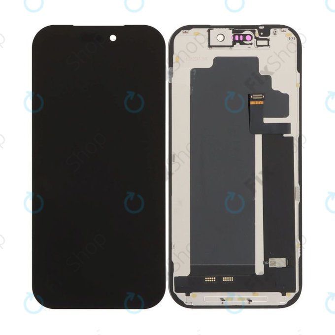 Displej In-Cell FHD pro iPhone 17 Pro, Dotykové sklo s rámem