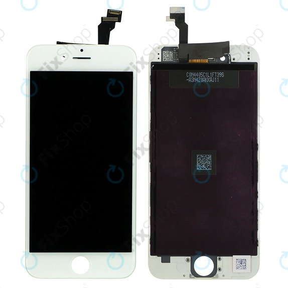 Displej pro iPhone 6, White, Dotykové sklo s rámem