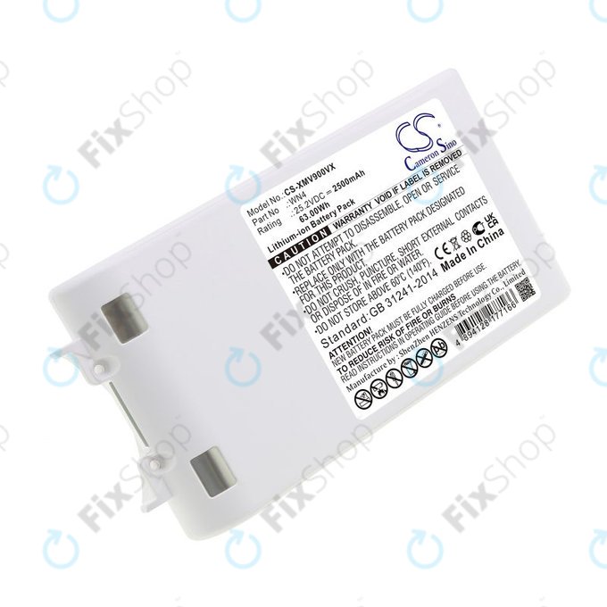 Baterie pro Xiaomi Dreame V10, V9, V8, XR, 2500mAh, Li-Ion, 25.2V, WN4, HQ