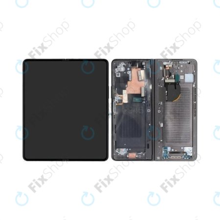 Samsung Galaxy Z Fold 5 F946B - LCD Displej + Dotykové Sklo + Rám (Gray) - GH82-31842D Genuine Service Pack