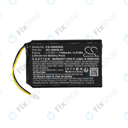 Garmin Nuvi 53, 53LMT, 65, 65LM - Baterie 361-00056-01 1100mAh HQ