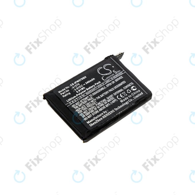Baterie pro Apple Watch 1 42 mm, 240mAh, Li-Pol, 3.8 V, A1579, HQ