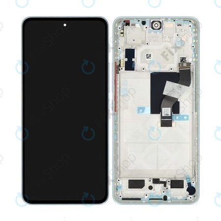 Xiaomi 12 Lite 2203129G - LCD Displej + Dotykové Sklo + Rám (Lite Green) - 56000500L900 Genuine Service Pack