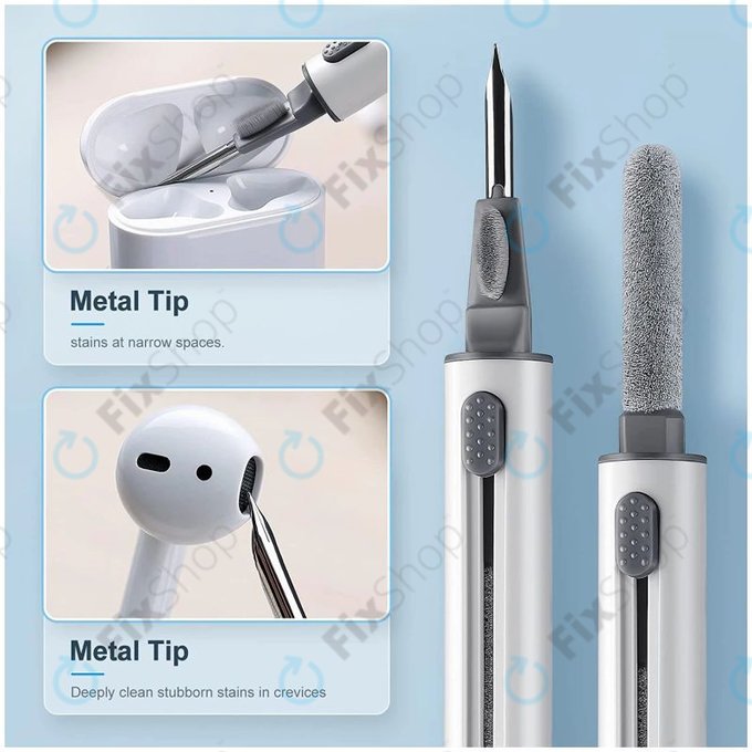 Čistící Pero pro Čištění Telefonů a Sluchátek (Bílá)