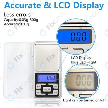 TFY MH-500 - Mini Váha 500g/0.01g