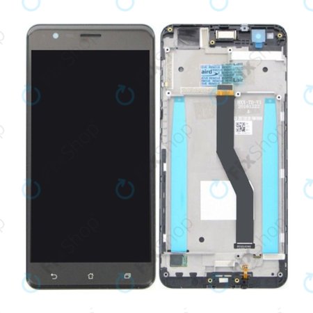 Asus Zenfone 3 Zoom S ZE553KL (Z01HDA) - LCD Displej + Dotykové Sklo + Rám (Navy Black) - 90AZ01H3-R20020, 90AZ01H3-R20010 Genuine Service Pack