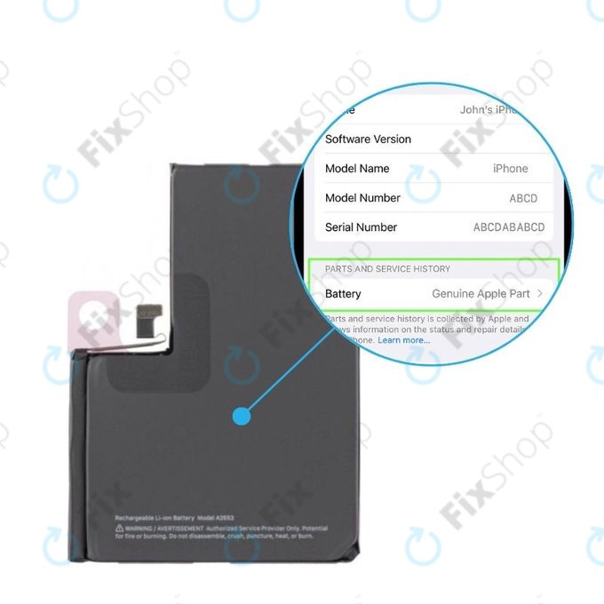 Baterie pro iPhone 13 Pro Max | 661-22294 | 4352mAh | Genuine Apple