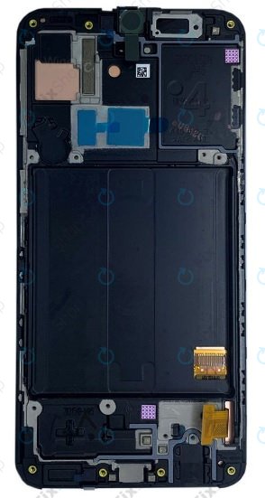 Samsung Galaxy A40 A405F - LCD Displej + Dotykové Sklo + Rám (Black) - GH82-19672A, GH82-19674A Genuine Service Pack