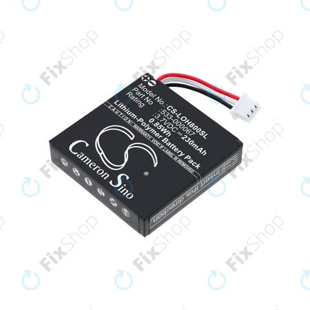 Baterie pro Logitech H800, 230mAh, Li-Pol, 3.7V, 533-000067, HQ