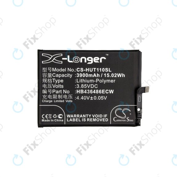 Huawei Mate 10 Lite, Mate 10 Pro, Mate 20, Nova 2i, P20 Pro, Honor View 20 - Baterie HB436486ECW 3900mAh HQ