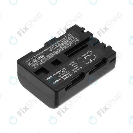 Baterie pro Sony CCD-TR108, Cyber-shot DSC-S50, 1300mAh, Li-Ion, 7.4V, NP-QM51, HQ