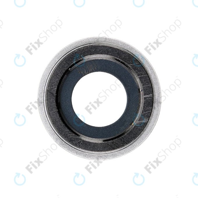 Apple iPhone XR - Sklíčko Kamery s Rámem (White)