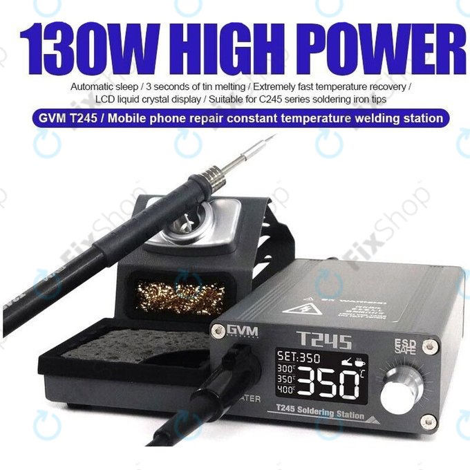 GVM T245 - Pájecí Stanice