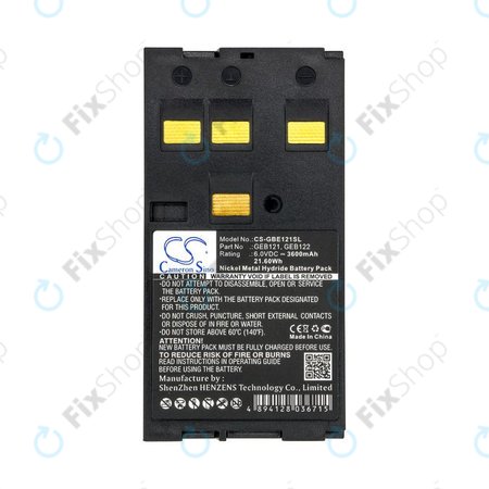 Baterie pro Leica 400, 3600mAh, Ni-MH, 6V, GEB121, HQ