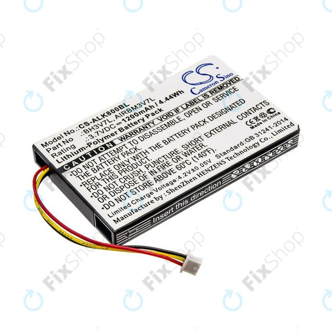 Baterie pro Autec Air A4, A6, A8, 1200mAh, Li-Pol, 3.7V, BH3V7L, AIRBM3V7L, HQ