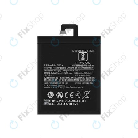 Xiaomi Mi Note 3 - Baterie BM3A 3500mAh