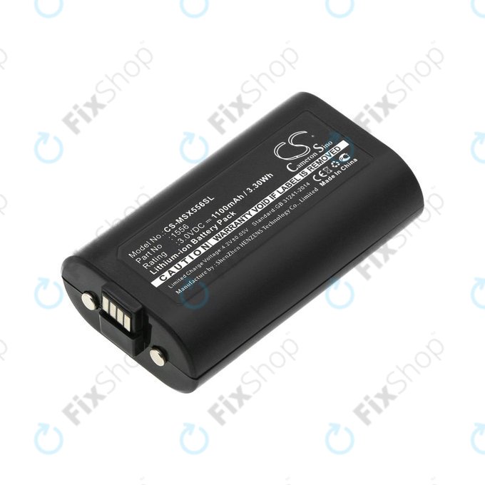 Baterie pro Microsoft Xbox One Wireless Controller, Xbox One S, X, Elite Controller, 1556, 1100mAh, Li-Ion, 3V, 1556, HQ