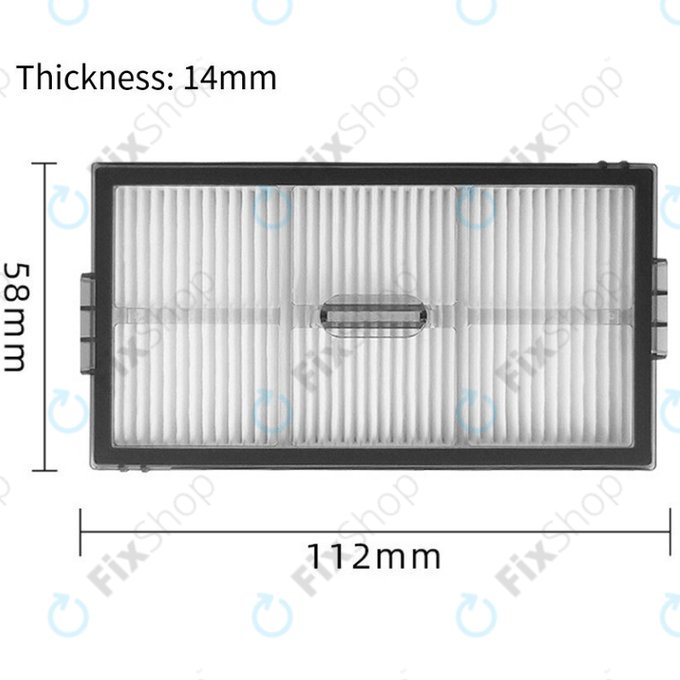 HEPA filtr, 2 ks pro Roborock Saros 10R