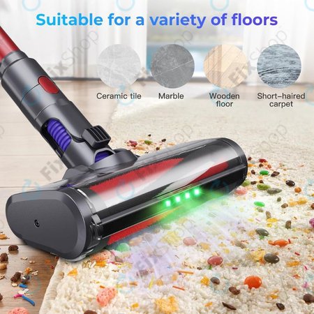 Dyson V-series, Outsize - Podlahová Hubice s LED Osvětlením