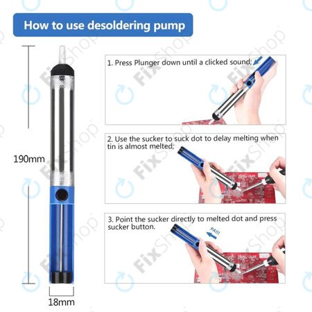 Hliníková Odsávačka Cínu