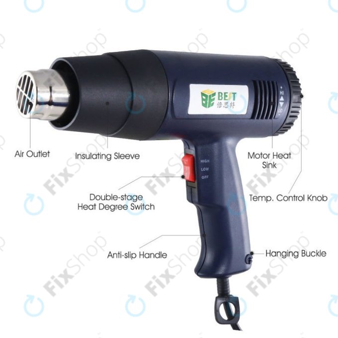 Best BST-8016 - Tepelná Pistole (3A)