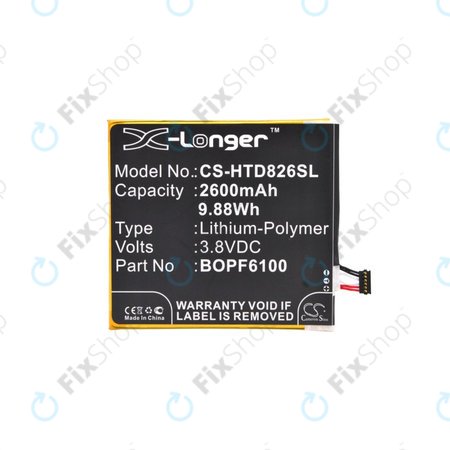 HTC Desire 820 - Baterie BOPF6100 2600mAh HQ