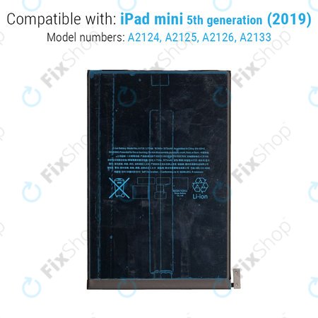 Apple iPad Mini 5 - Baterie 5124mAh