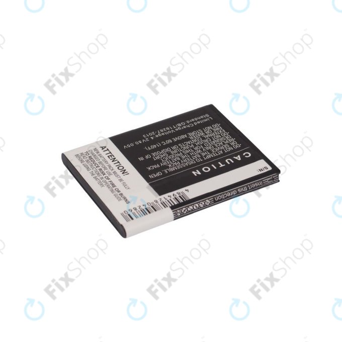 Baterie pro Samsung i9100, Galaxy S II, 1600mAh, Li-Ion, 3.7V, EB-F1A2GBU, HQ