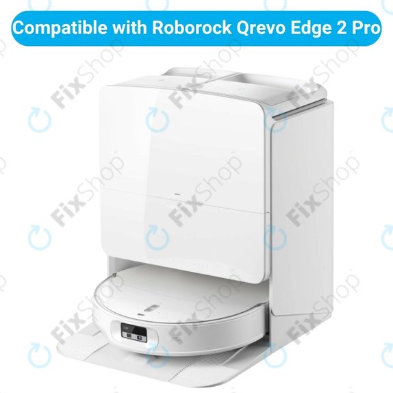 Sada náhradních dílů pro Roborock Qrevo Edge 2 Pro (2x Hlavní kartáč, 4x Filtr, 4x Boční kartáč, 8x Mopovací útěrka, 4x Sáček na prach)