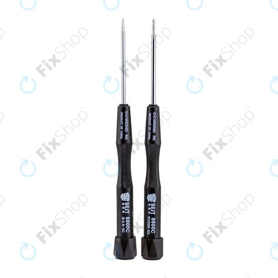Best 8800C - Šroubováky - Pentalobe PL1 (0.8mm) + Phillips PH000 (1.5mm)