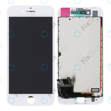 Apple iPhone 8, SE (2020), SE (2022) - LCD Displej + Dotykové Sklo + Rám (White) Refurbished PRO