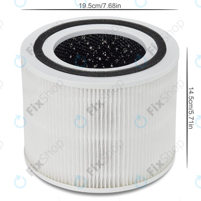 Levoit Core 300, 300s, P350 - HEPA filtr (Aktivní uhlí)
