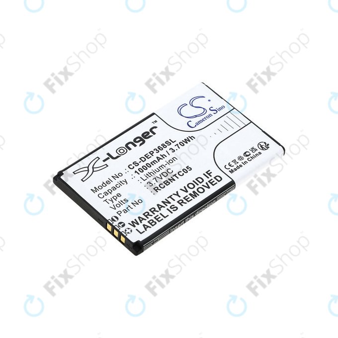 Baterie pro Doro Primo 368, 1000mAh, Li-Ion, 3.7V, RCBNTC05, HQ