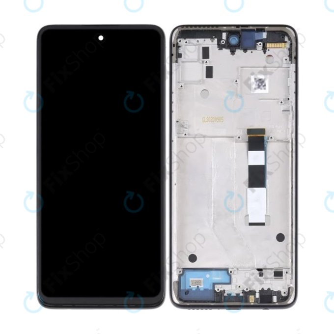 Motorola Moto G 5G XT2113 - LCD Displej + Dotykové Sklo + Rám (Volcanic Gray) TFT