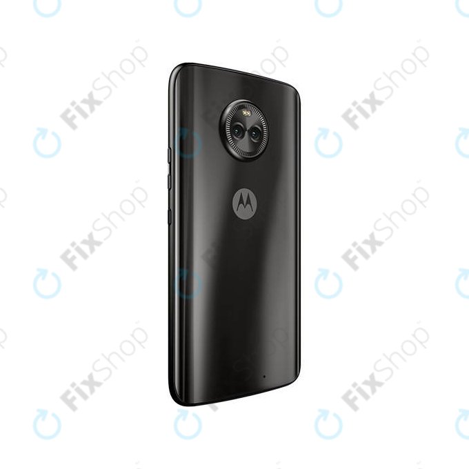 Motorola Moto X4 XT1900 - Bateriový Kryt (Super Black) - 5S58C09155 Genuine Service Pack