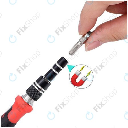 Kingsdun - Profesionální Sada Nářadí pro Servis Telefonů iPhone 117v1 (Červená Edice)