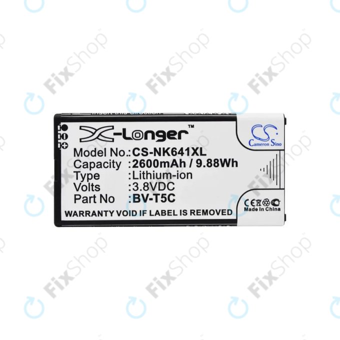 Microsoft Lumia 640 - Baterie BV-T5C 2600mAh HQ