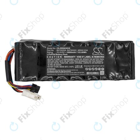 Baterie pro Robomow, Wolf Garten, Cub Cadet, 6000mAh, LiFePO4, 25.6V, MRK6103A, HQ